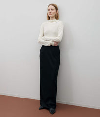 WOOLISH MILLED SMOOTH LONG SKIRT