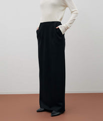 WOOLISH MILLED SMOOTH LONG SKIRT
