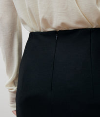 WOOLISH MILLED SMOOTH LONG SKIRT