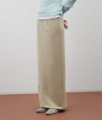 WOOLISH MILLED SMOOTH LONG SKIRT