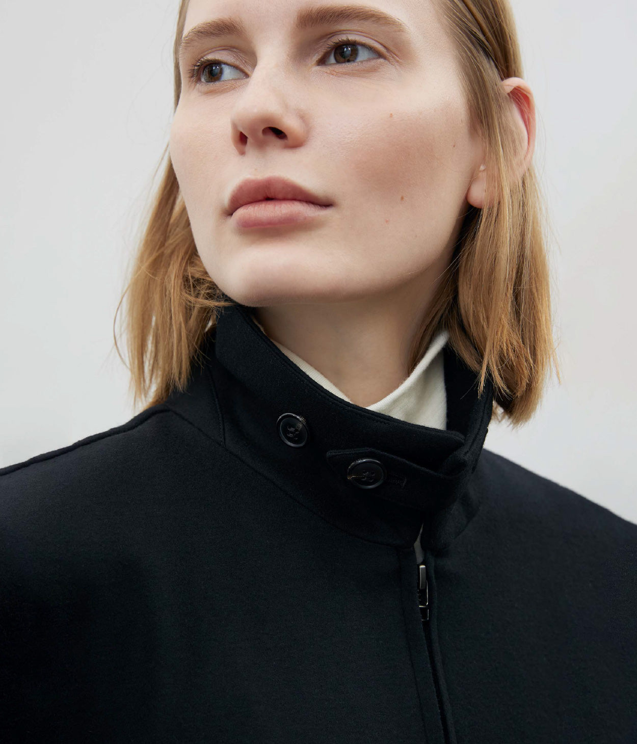 WOOLISH MILLED SMOOTH BLOUSON