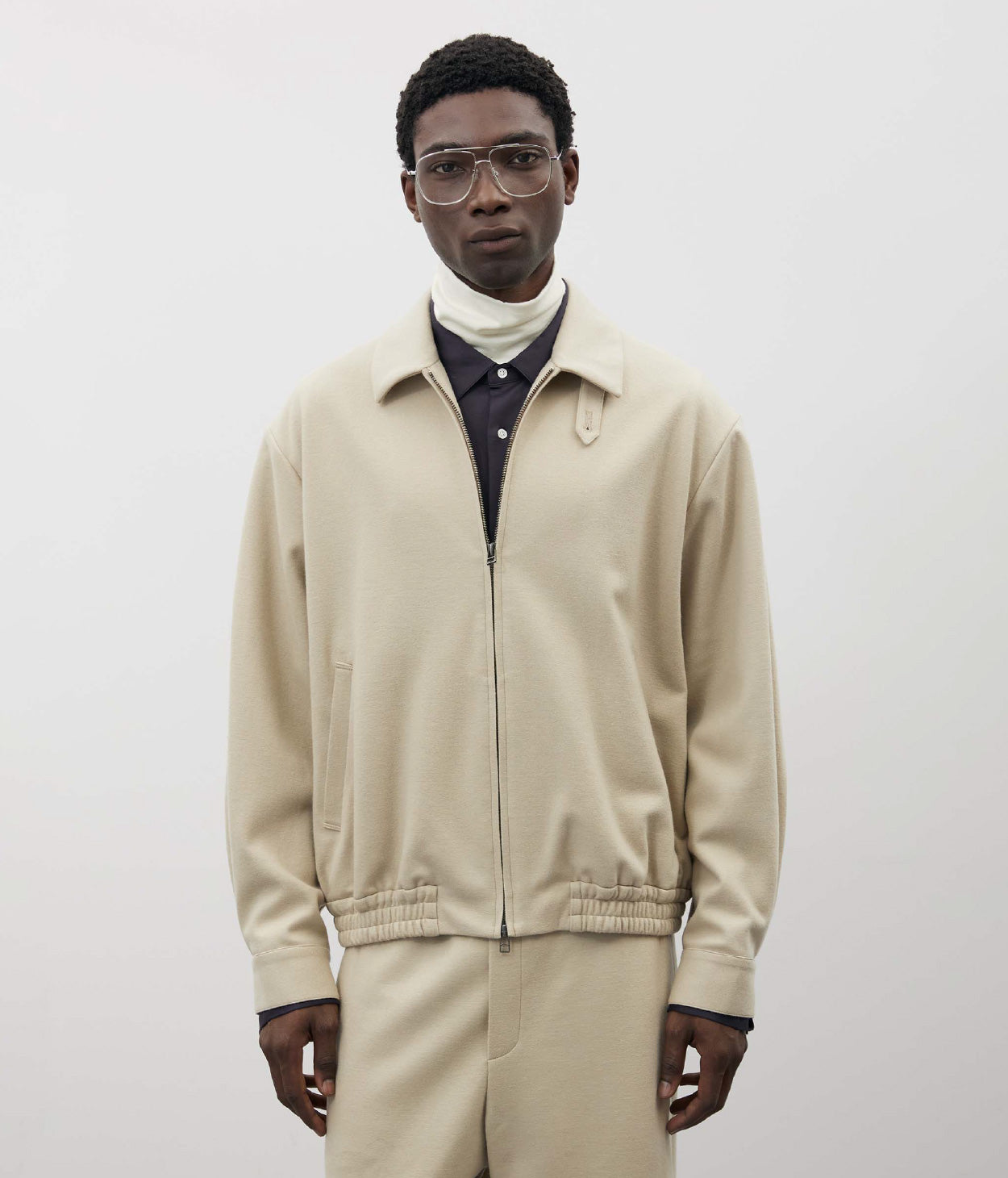 WOOLISH MILLED SMOOTH BLOUSON