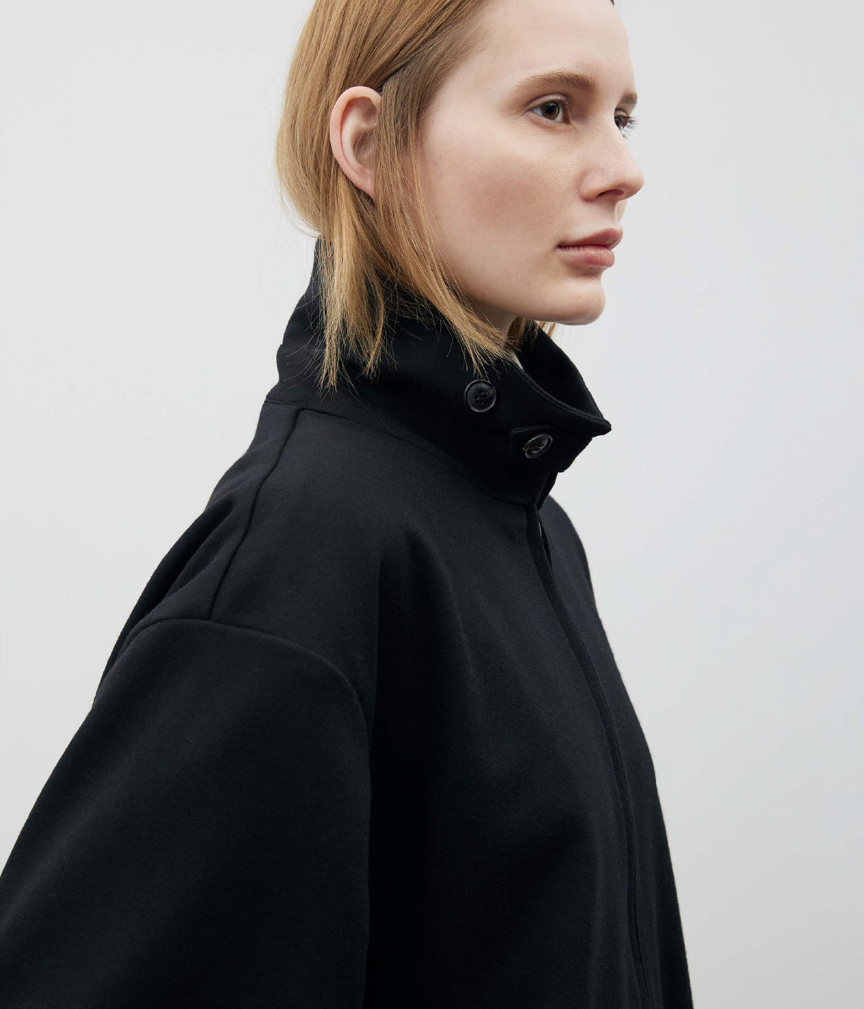 WOOLISH MILLED SMOOTH BLOUSON