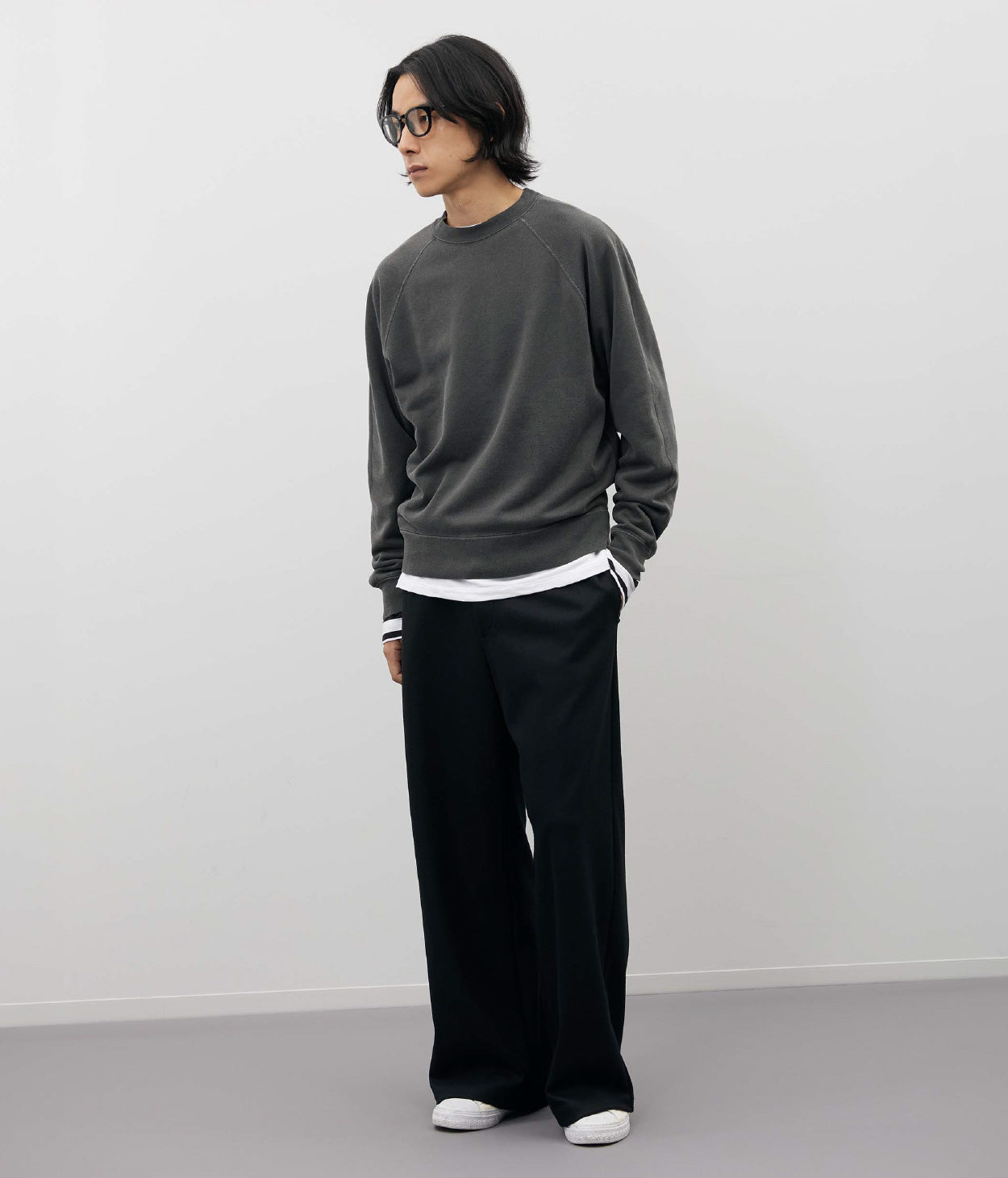 WOOLISH MILLED SMOOTH RELAX PANTS