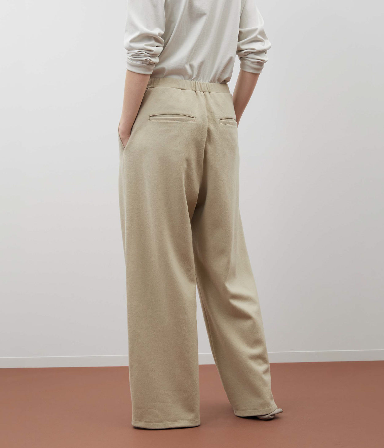 WOOLISH MILLED SMOOTH RELAX PANTS