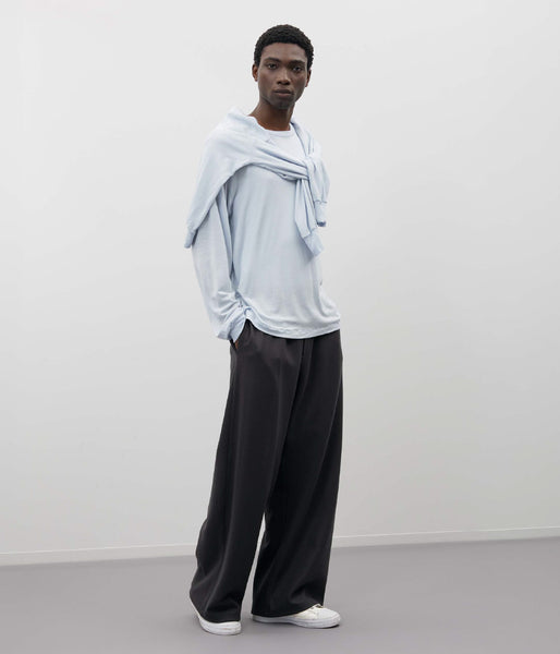 WOOLISH MILLED SMOOTH RELAX PANTS