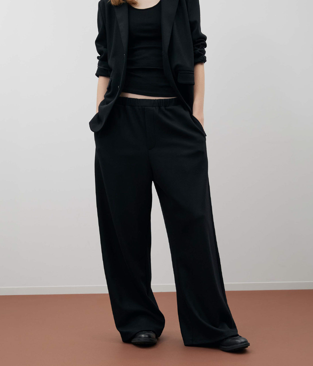 WOOLISH MILLED SMOOTH RELAX PANTS