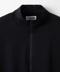 FYNELYNE engineered by LIFiLL / COTTONY® LONG SLEEVE HALF ZIP