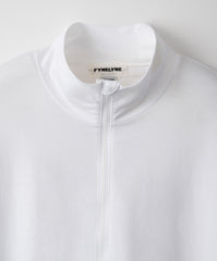 FYNELYNE engineered by LIFiLL / COTTONY® LONG SLEEVE HALF ZIP