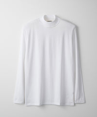 FYNELYNE engineered by LIFiLL / COTTONY® LONG SLEEVE MOCK NECK