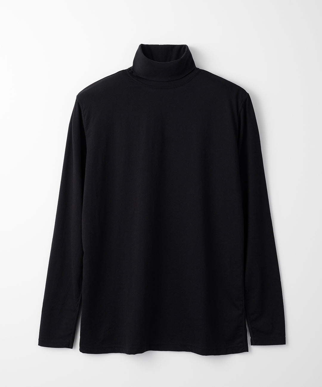 FYNELYNE engineered by LIFiLL / COTTONY LONG SLEEVE TURTLE NECK